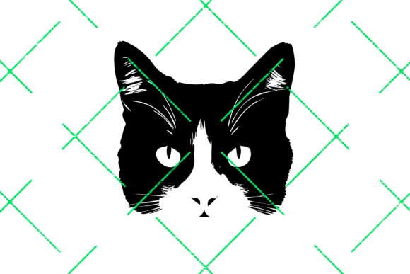 Black Cat Head Art: A Purrfect Graphic for Every Occasion