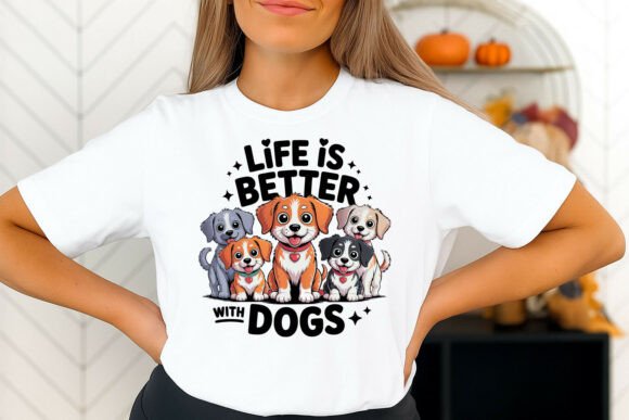 Cute Cartoon Puppies Smiling Together: More Than Just a Pretty Picture