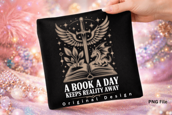 Fantasy Dragon Magical Book Lover PNG: A Gateway to Enchantment