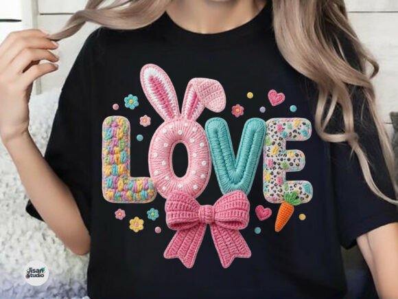 Faux Yarn Valentine Love: Cozy Design for Modern Projects