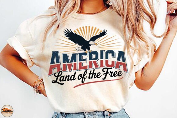 Land of the Free: A Trendy USA Flag Shirt for Your Creative Projects