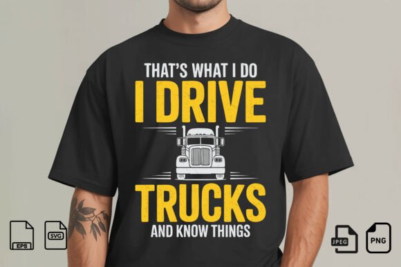 The Ultimate Shirt for Truckers Who Know Their Stuff
