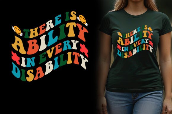 There is Ability in Every Disability PNG: Design That Speaks Volumes