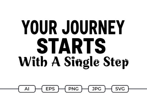 Your Journey Starts with a Single Step: A Graphic for Motivational Design